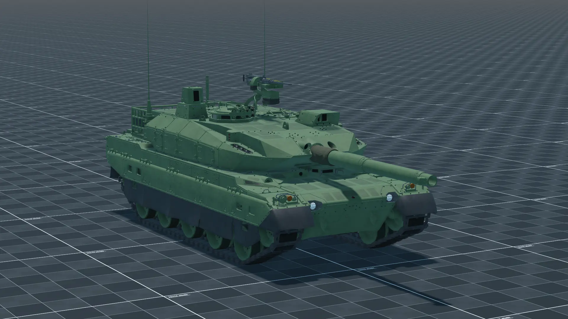 Type 10, perspective, in Multicrew Tank Combat