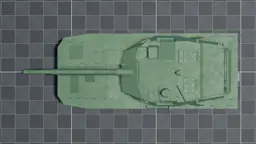 Type 16 MCV, top, in Multicrew Tank Combat