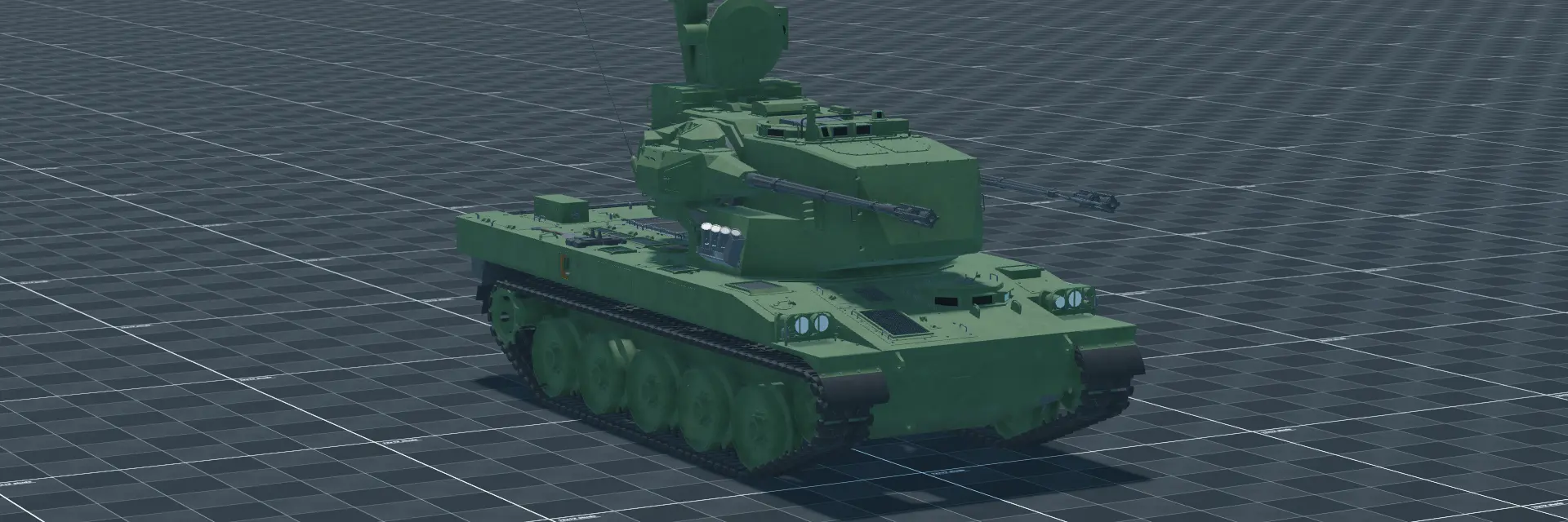 Type 87, perspective banner, in Multicrew Tank Combat