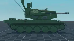 Type 87, right, in Multicrew Tank Combat