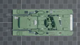 Type 87, top, in Multicrew Tank Combat