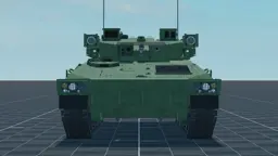 Type 89, front, in Multicrew Tank Combat