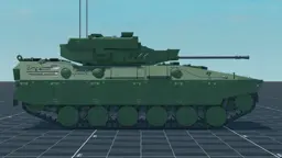 Type 89, right, in Multicrew Tank Combat