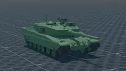 Type 90, perspective, in Multicrew Tank Combat