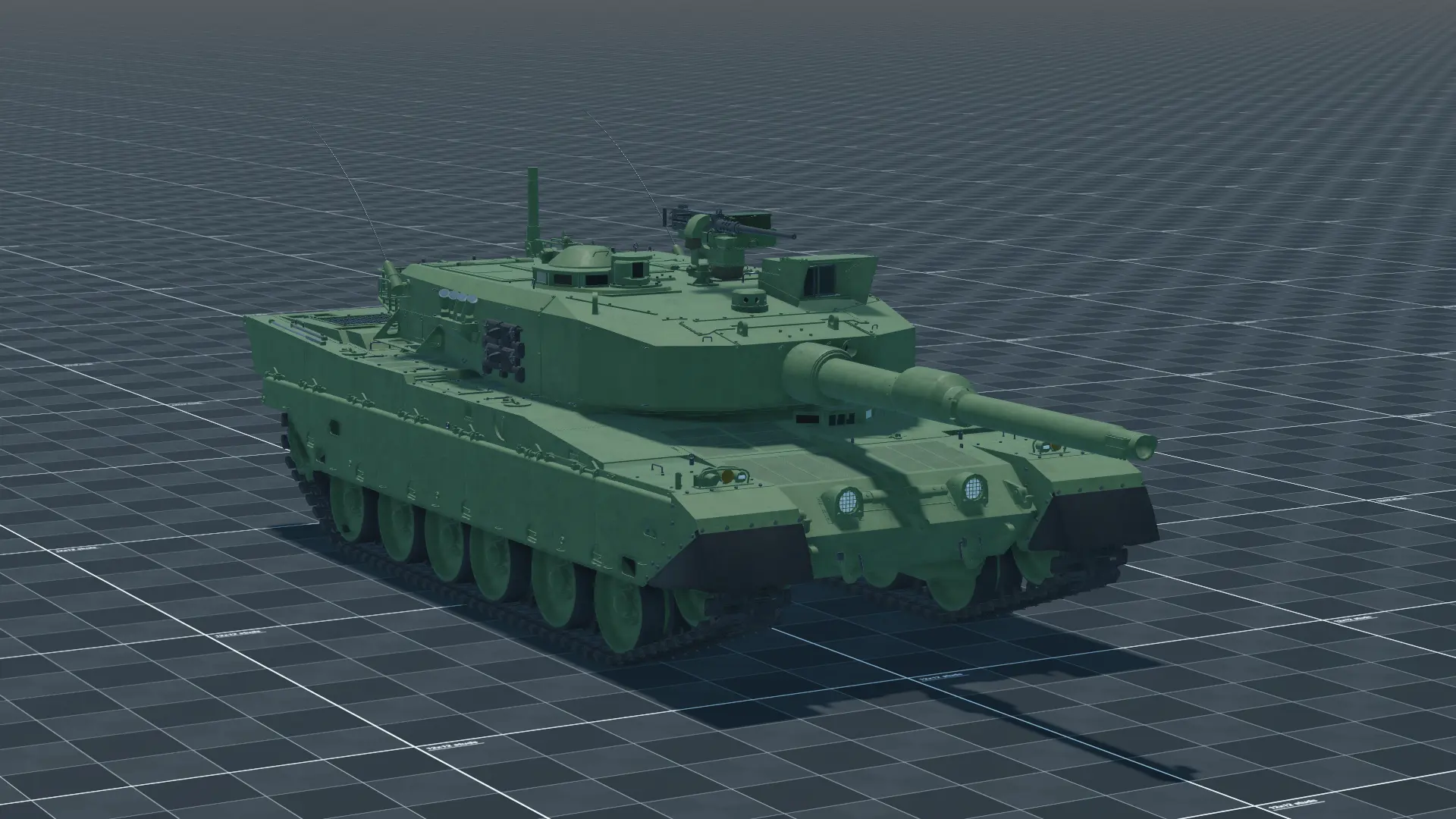 Type 90, perspective, in Multicrew Tank Combat