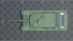 Type 90, top, in Multicrew Tank Combat