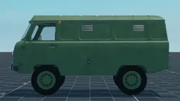 UAZ-3909, left, in Multicrew Tank Combat