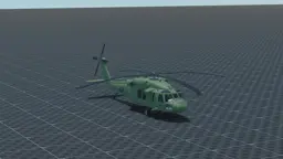 UH-60M Blackhawk, perspective, in Multicrew Tank Combat