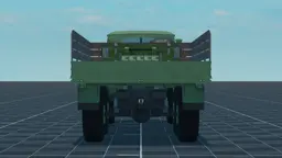 Ural-375D, back, in Multicrew Tank Combat