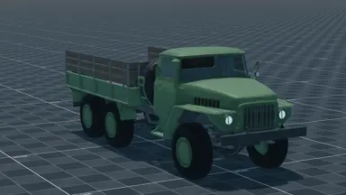 Ural-375D, perspective, in Multicrew Tank Combat