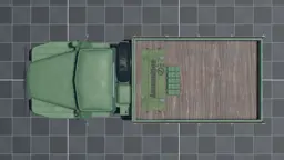 Ural-375D, top, in Multicrew Tank Combat