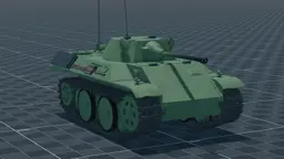 VK 16.02 Leopard, perspective, in Multicrew Tank Combat