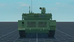 VT4, back, in Multicrew Tank Combat