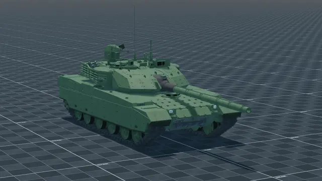 VT4, perspective, in Multicrew Tank Combat