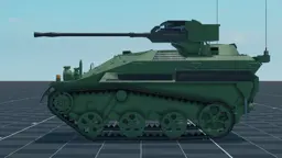 Wiesel 1A0, left, in Multicrew Tank Combat