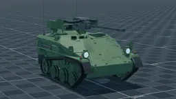 Wiesel 1A0, perspective, in Multicrew Tank Combat