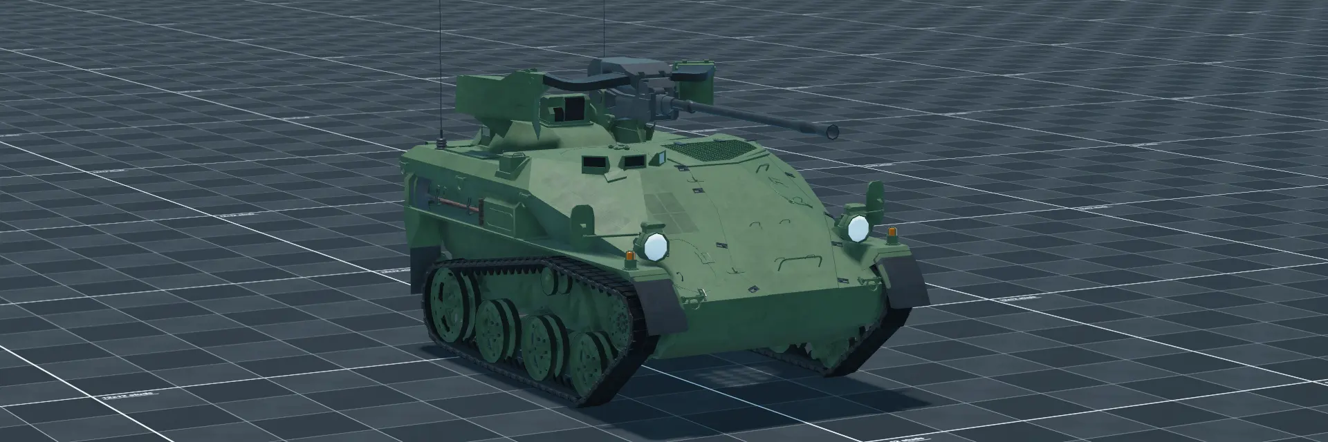 Wiesel 1A0, perspective banner, in Multicrew Tank Combat