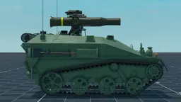 Wiesel 1A2, right, in Multicrew Tank Combat