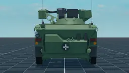 Wiesel 1A4, back, in Multicrew Tank Combat