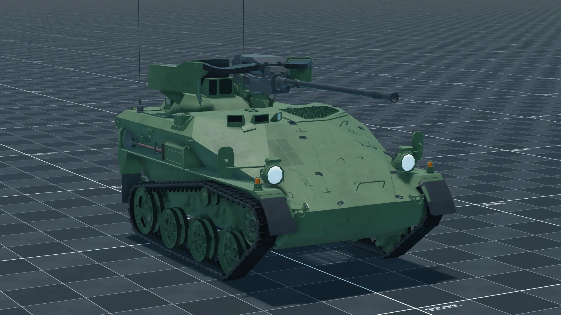 Wiesel 1A4, perspective, in Multicrew Tank Combat