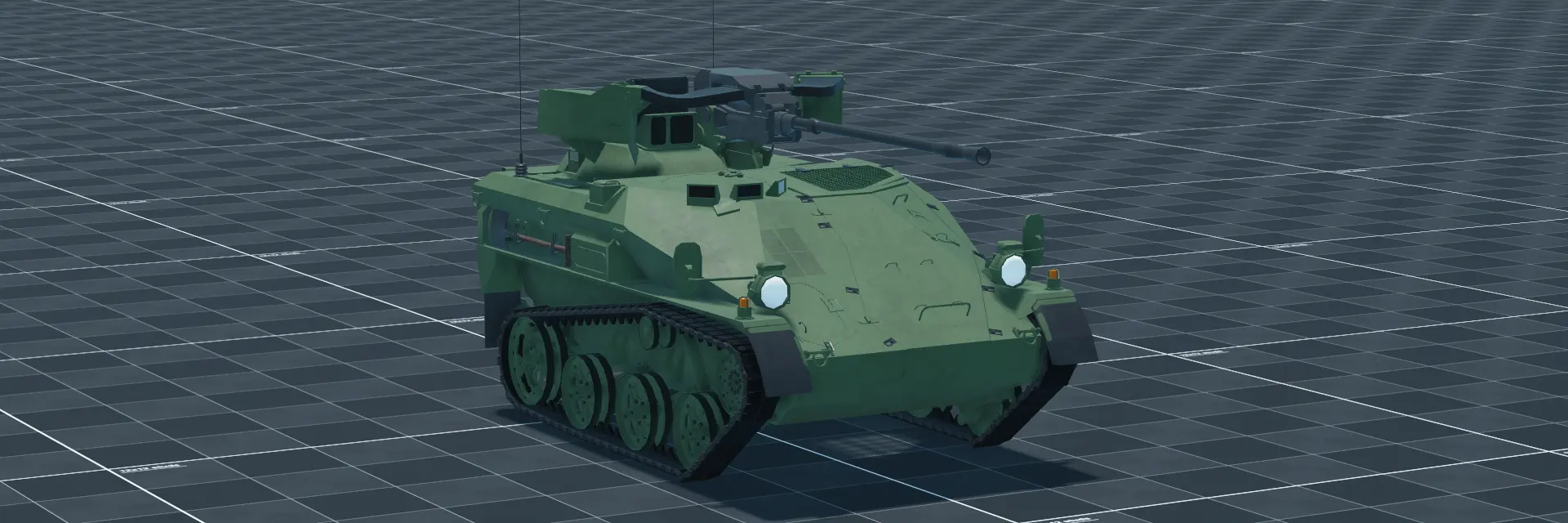 Wiesel 1A4, perspective banner, in Multicrew Tank Combat