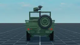 Willys MB, back, in Multicrew Tank Combat