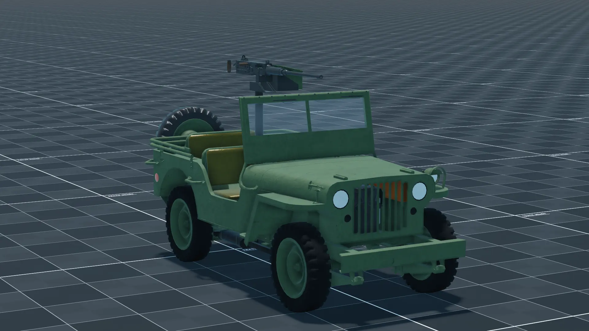 Willys MB, perspective, in Multicrew Tank Combat