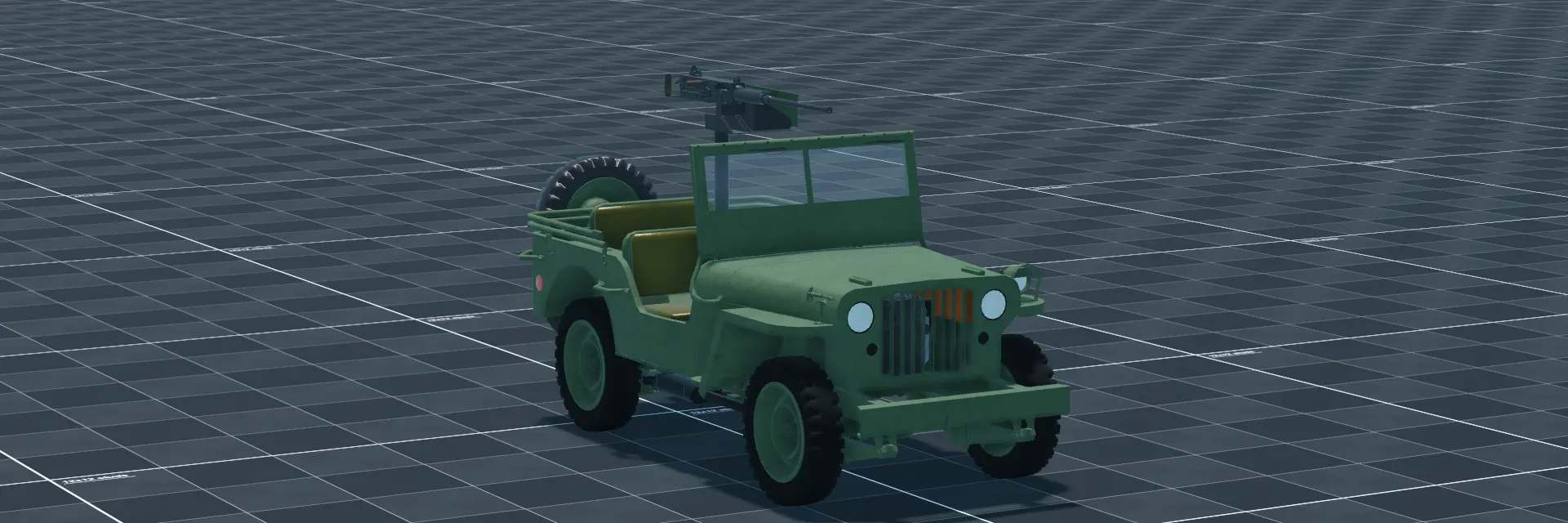 Willys MB, perspective banner, in Multicrew Tank Combat