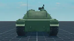 WZ-122, back, in Multicrew Tank Combat