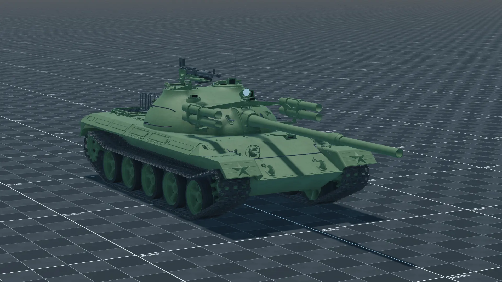 WZ-122, perspective, in Multicrew Tank Combat