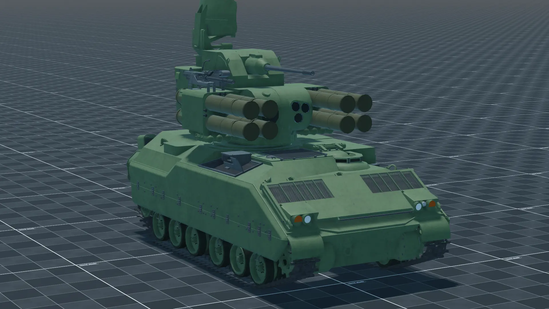 XM1069, perspective, in Multicrew Tank Combat