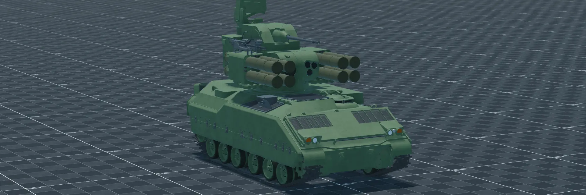 XM1069, perspective banner, in Multicrew Tank Combat