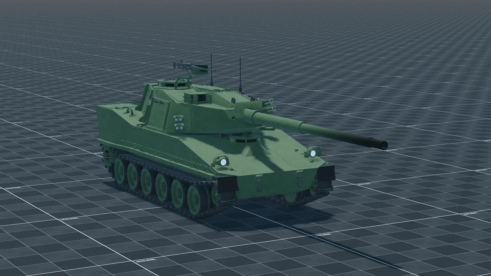 XM8, perspective, in Multicrew Tank Combat