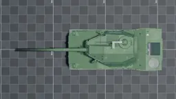 XM8, top, in Multicrew Tank Combat