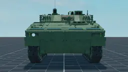 ZBD04A, front, in Multicrew Tank Combat
