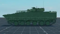 ZBD04A, left, in Multicrew Tank Combat