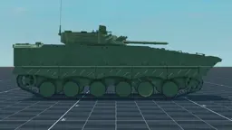 ZBD04A, right, in Multicrew Tank Combat