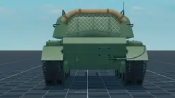 ZSU-57-2, back, in Multicrew Tank Combat