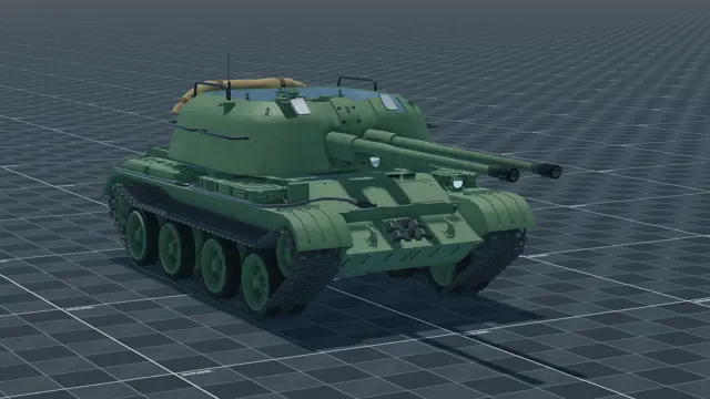 ZSU-57-2, perspective, in Multicrew Tank Combat