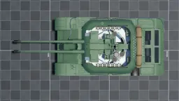 ZSU-57-2, top, in Multicrew Tank Combat