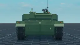 ZTZ96A, back, in Multicrew Tank Combat