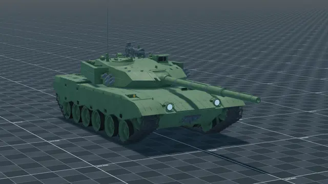 ZTZ96A, perspective, in Multicrew Tank Combat
