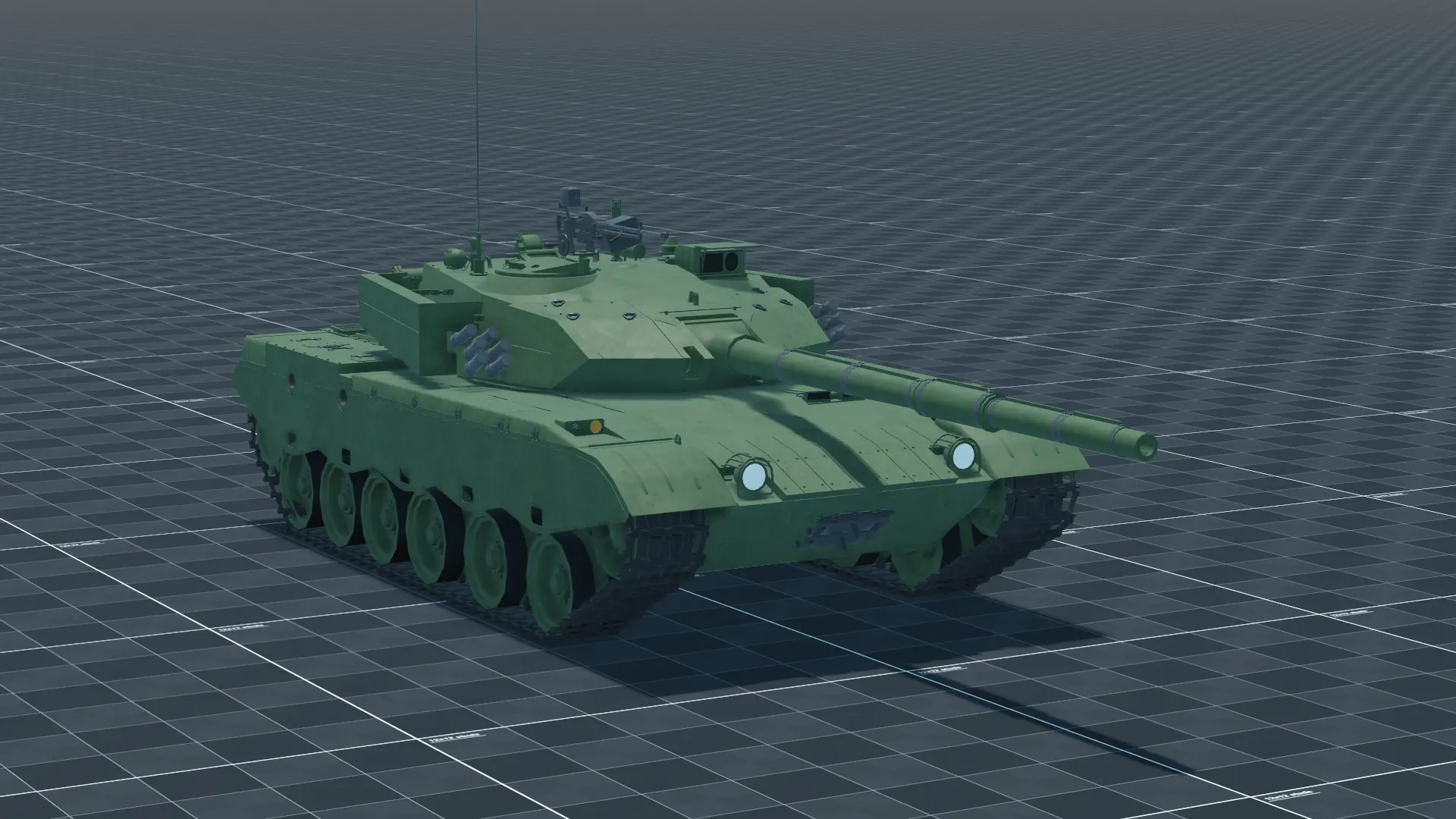 ZTZ96A, perspective, in Multicrew Tank Combat