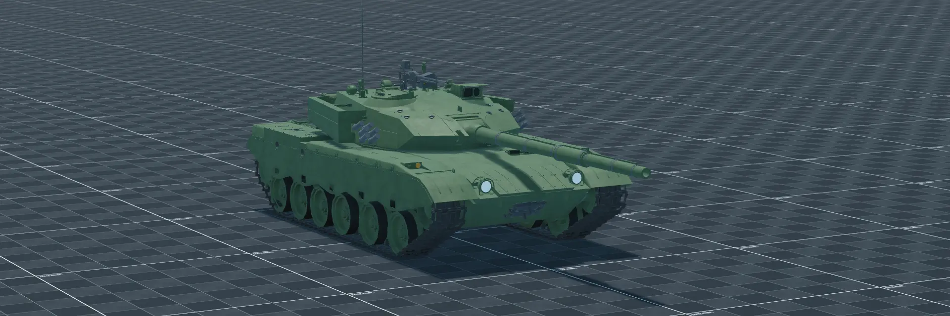 ZTZ96A, perspective banner, in Multicrew Tank Combat