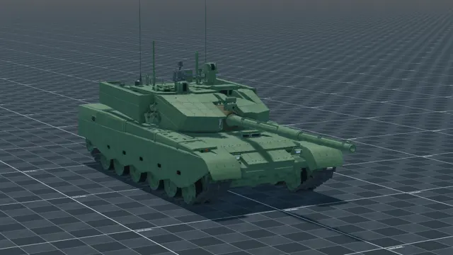 ZTZ99A, perspective, in Multicrew Tank Combat